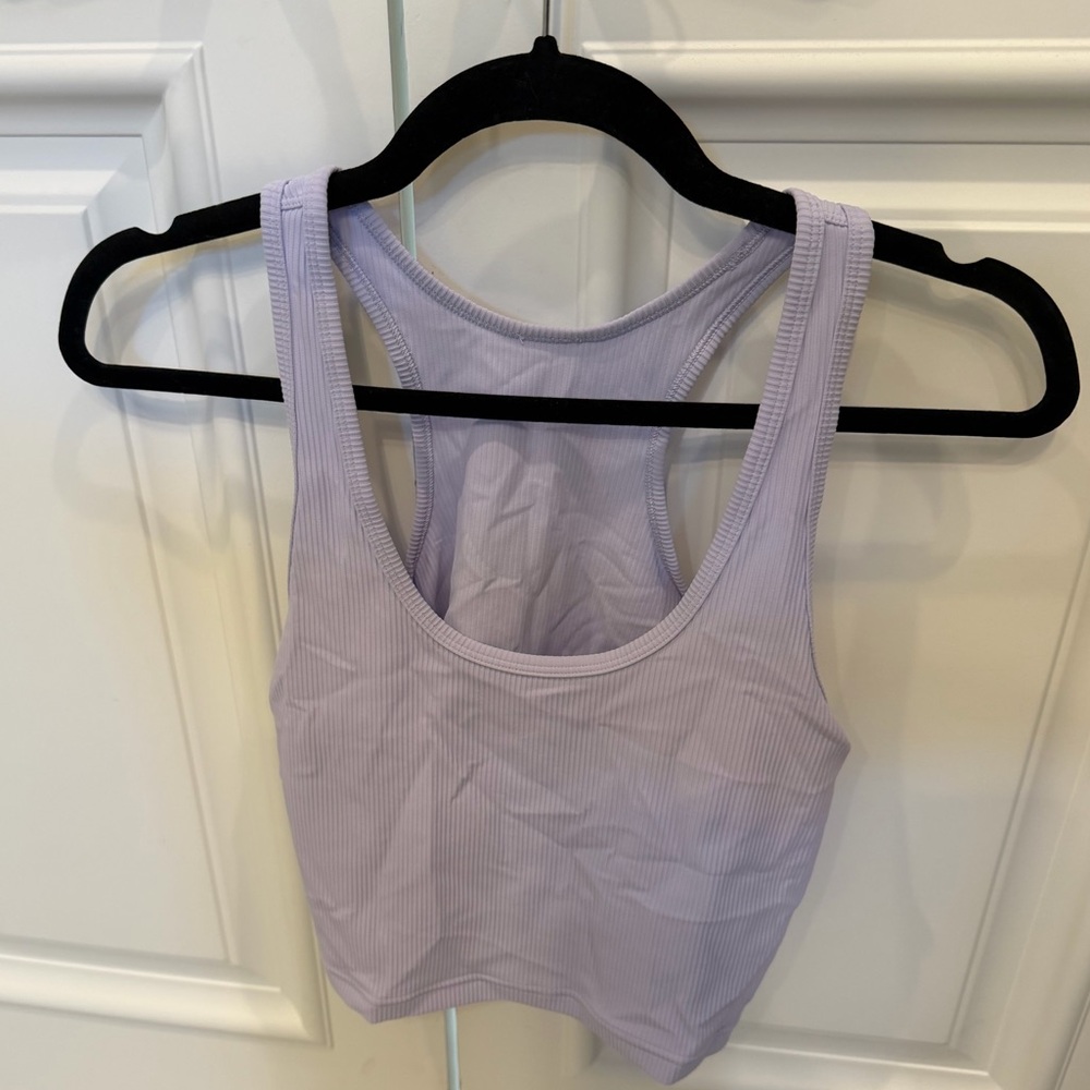 lululemon athletica Lavender Tank Top